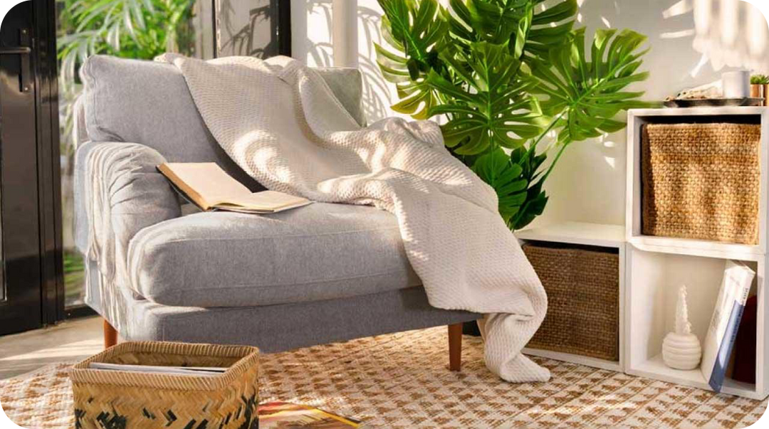 T-seat Loose Fit Round Armchair Slipcover