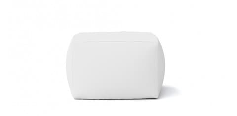 MUJI mini beads cushion featuring white Cotton Canvas cover
