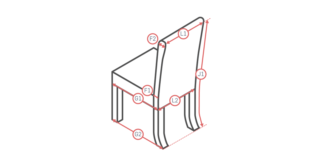 Long-Skirt Dining Chair Slipcover