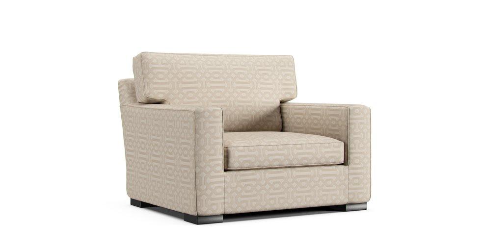 Sunbrella® Fretwork Flax