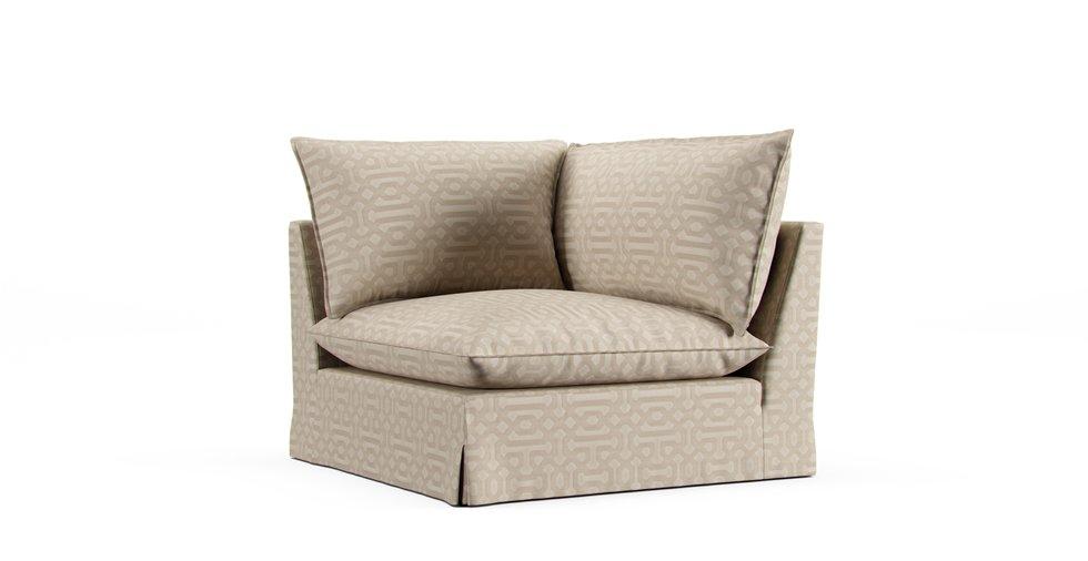 Sunbrella® Fretwork Flax