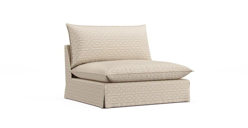 Sunbrella® Fretwork Flax