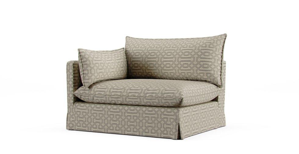 Sunbrella® Fretwork Pewter