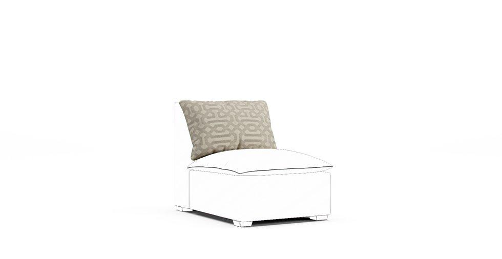 Sunbrella® Fretwork Pewter