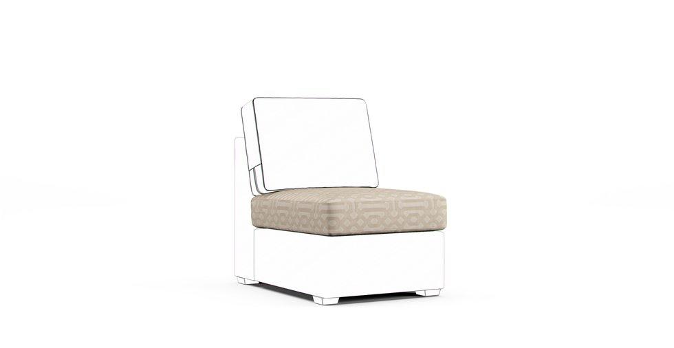 Sunbrella® Fretwork Flax