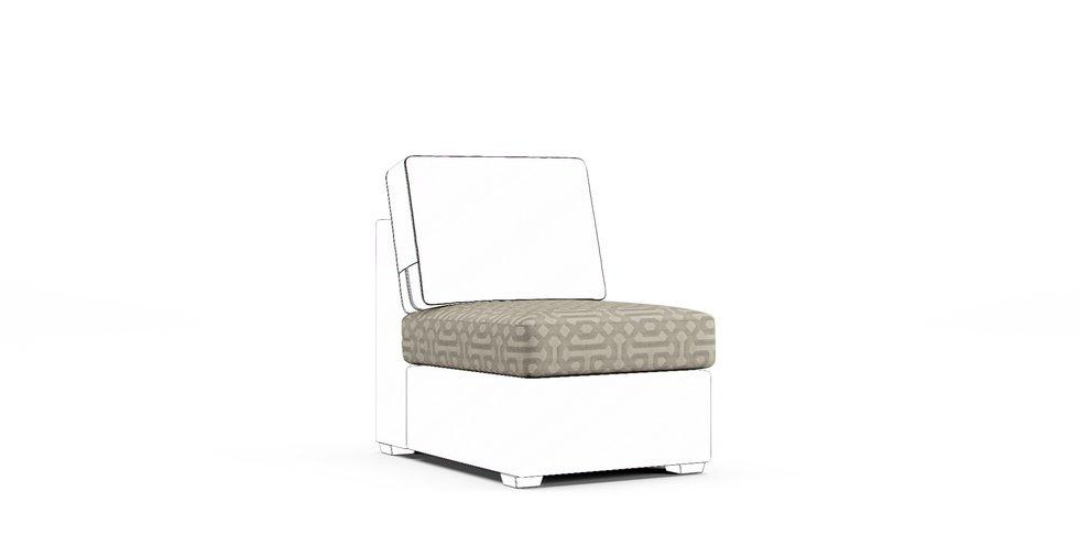 Sunbrella® Fretwork Pewter