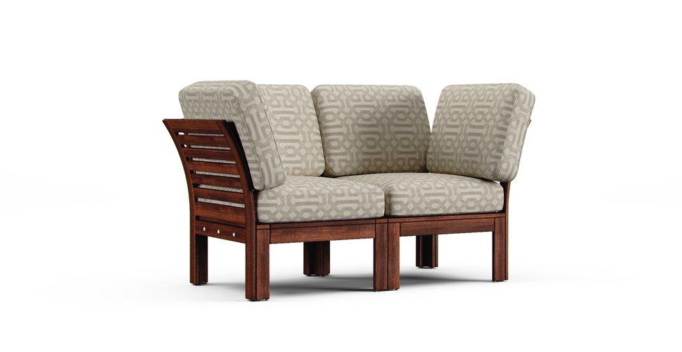 Sunbrella® Fretwork Pewter