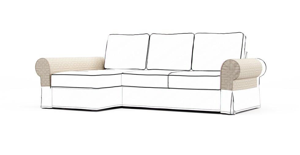 Sunbrella® Fretwork Flax