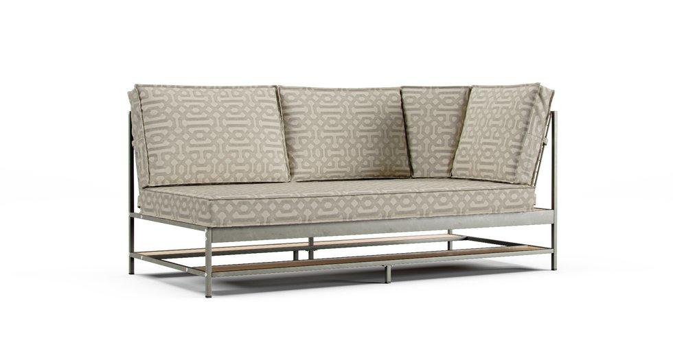 Sunbrella® Fretwork Pewter