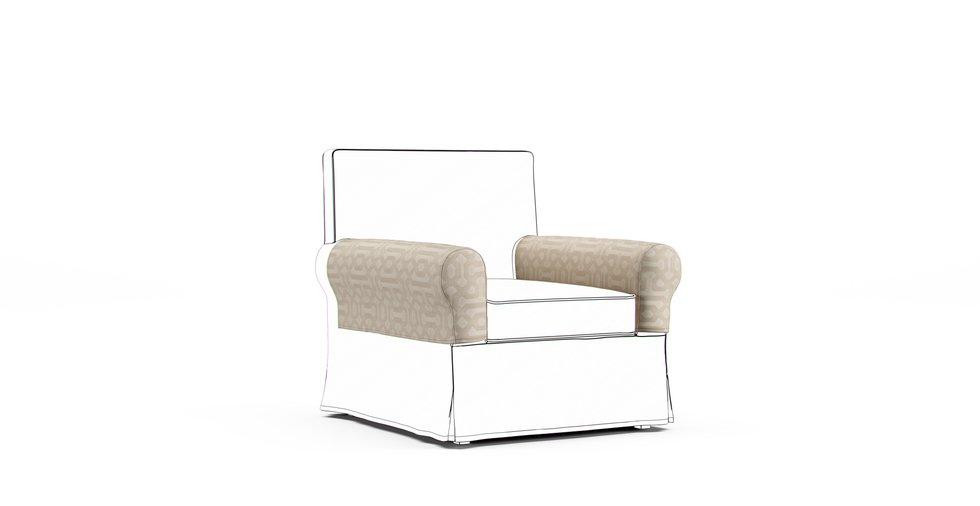 Sunbrella® Fretwork Flax