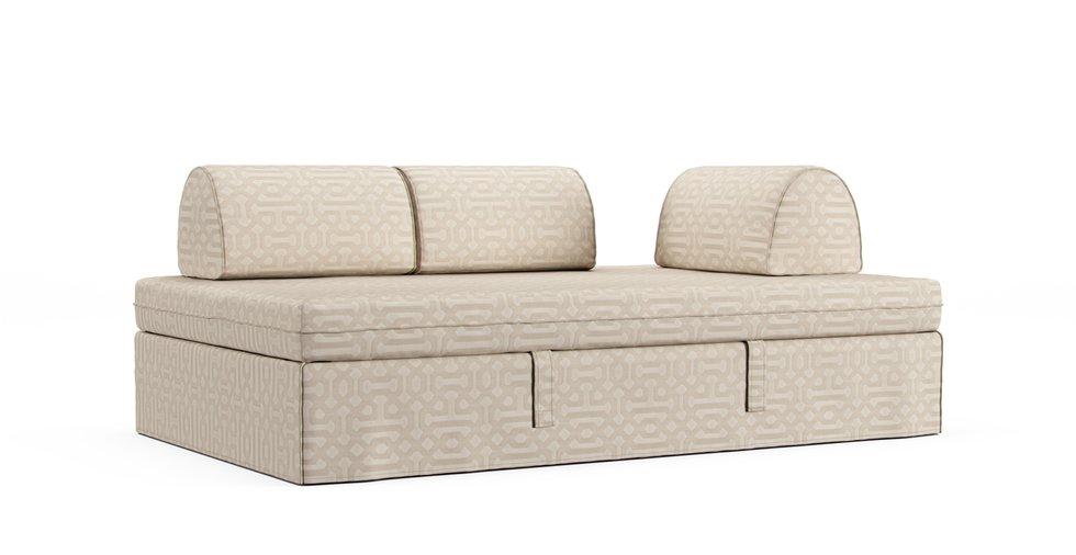 Sunbrella® Fretwork Flax