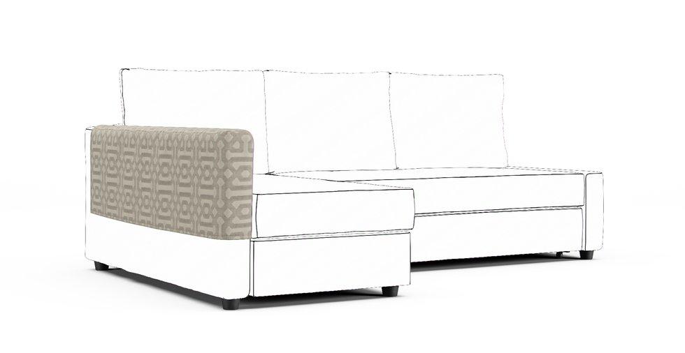 Sunbrella® Fretwork Pewter