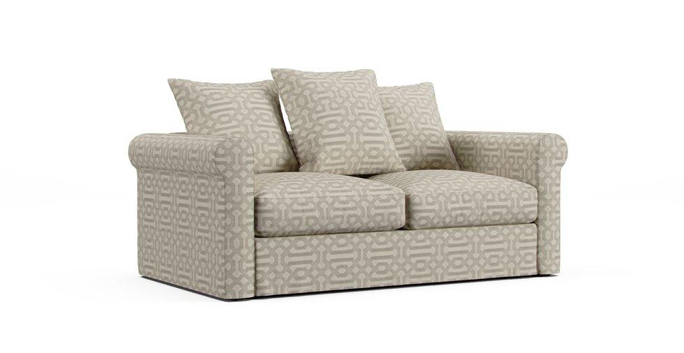 Sunbrella® Fretwork Pewter