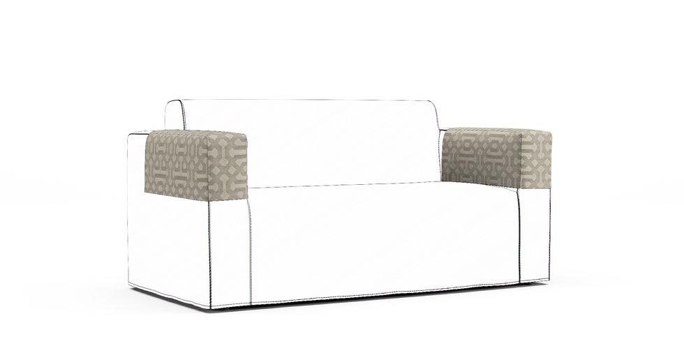 Sunbrella® Fretwork Pewter