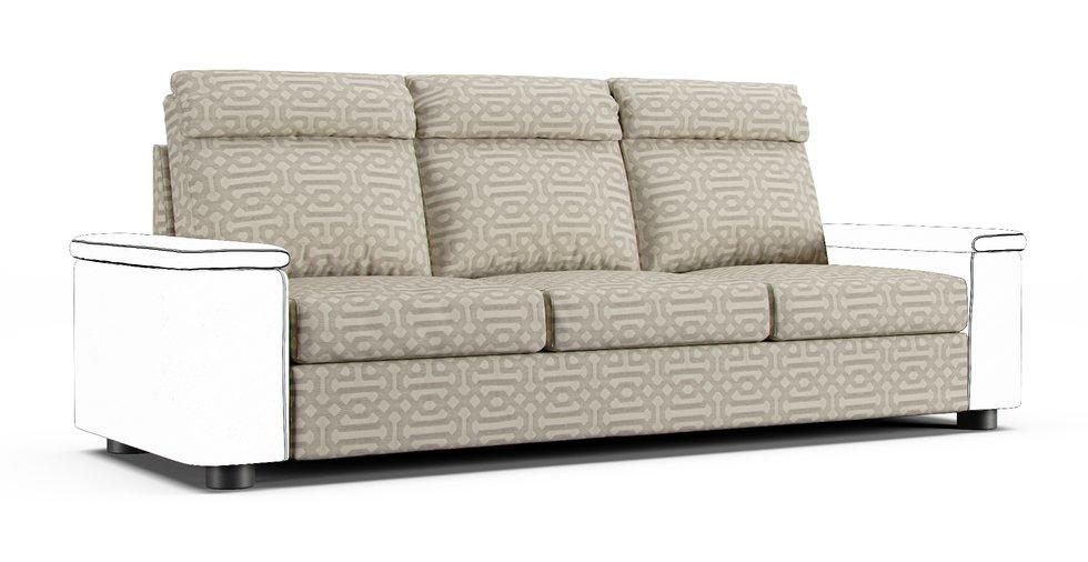 Sunbrella® Fretwork Pewter