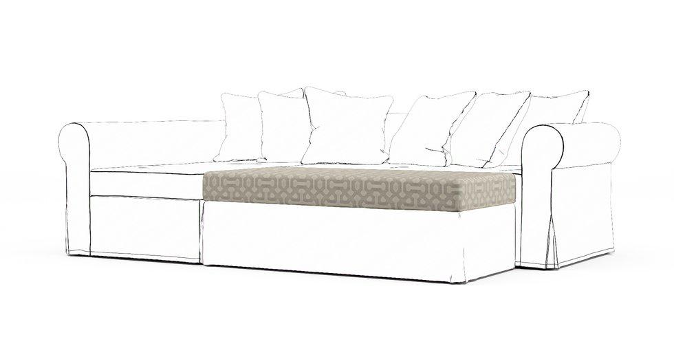 Sunbrella® Fretwork Pewter