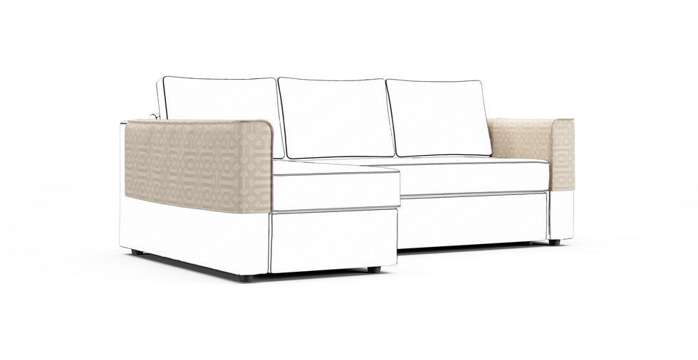 Sunbrella® Fretwork Flax