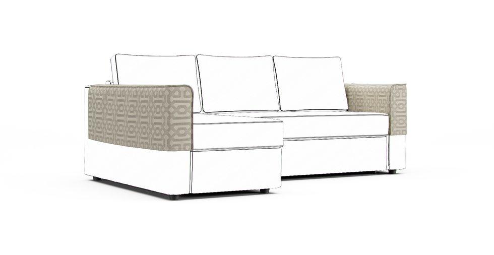 Sunbrella® Fretwork Pewter