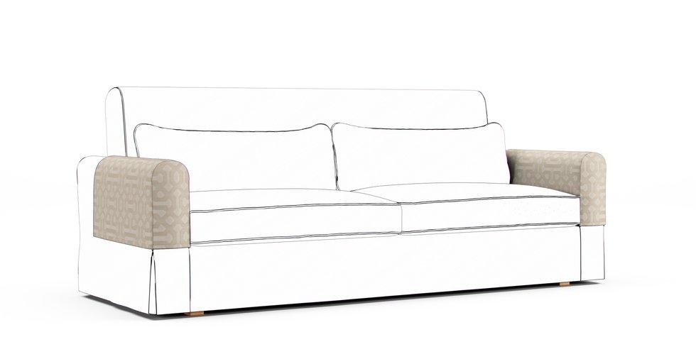 Sunbrella® Fretwork Flax