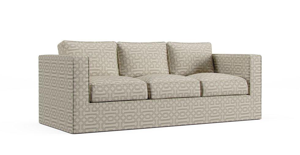 Sunbrella® Fretwork Pewter