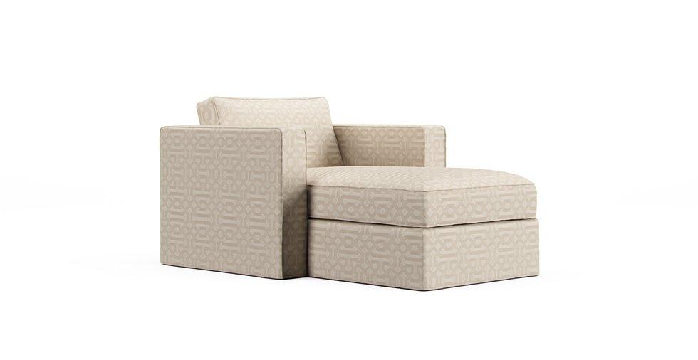 Sunbrella® Fretwork Flax