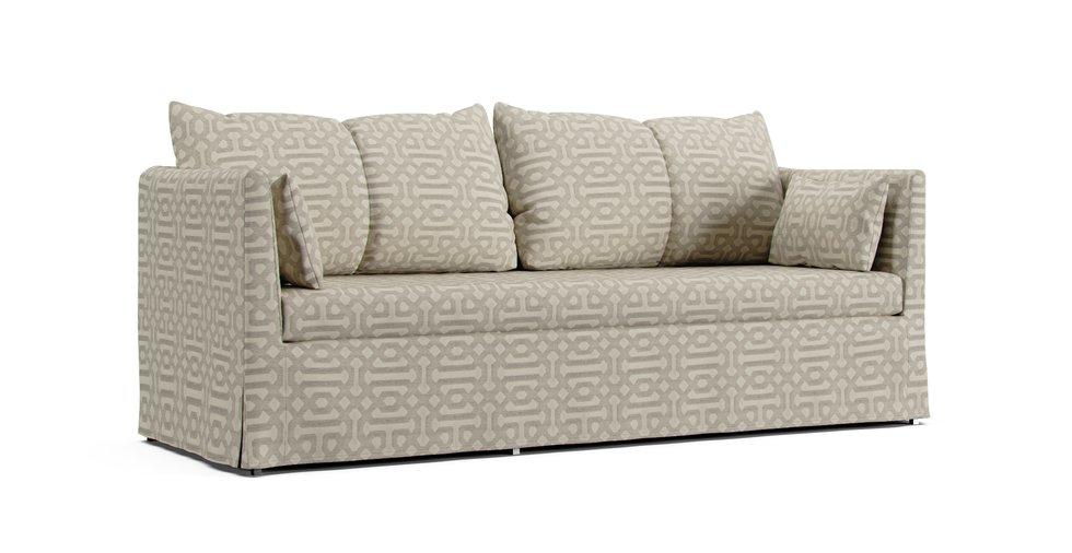 Sunbrella® Fretwork Pewter