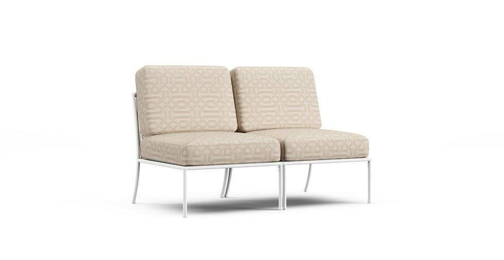 Sunbrella® Fretwork Flax