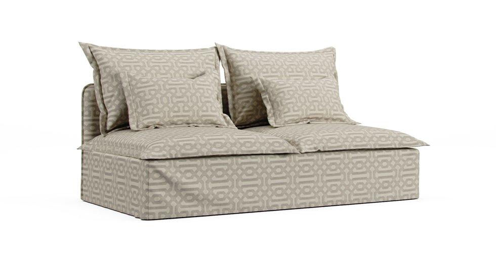 Sunbrella® Fretwork Pewter