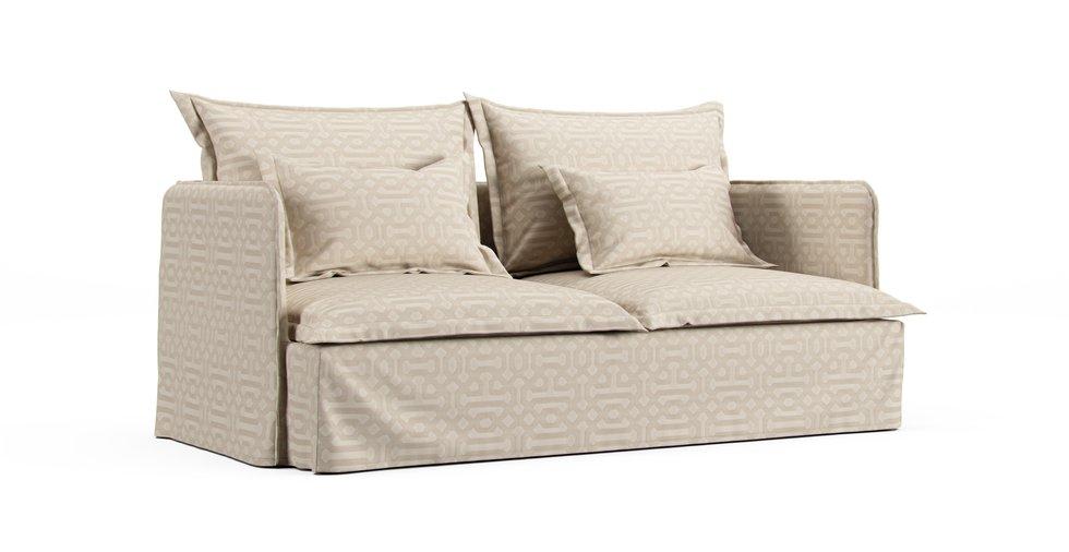 Sunbrella® Fretwork Flax