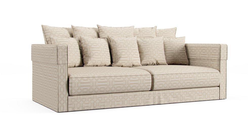 Sunbrella® Fretwork Flax