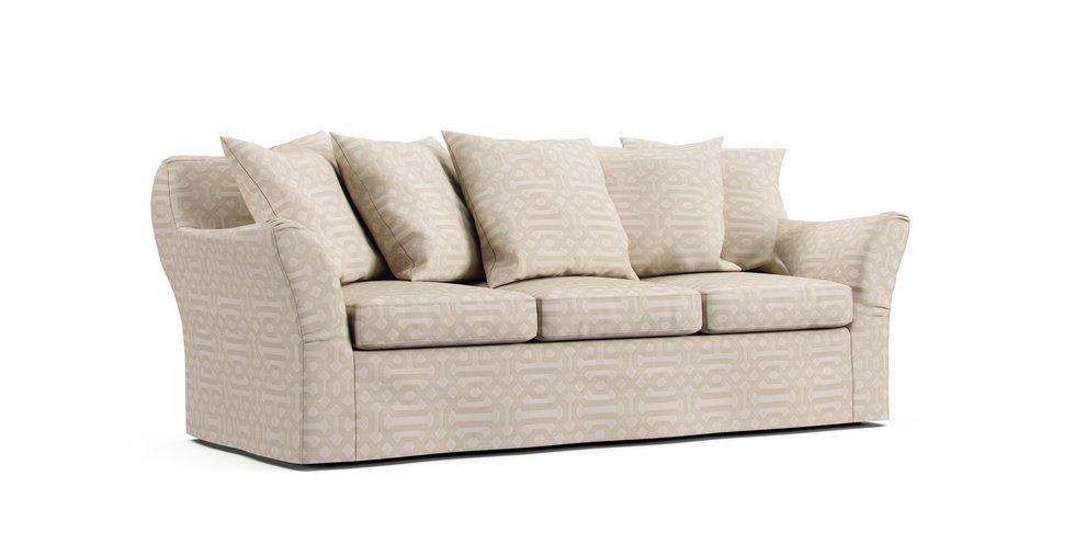 Sunbrella® Fretwork Flax