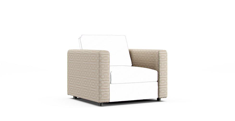 Sunbrella® Fretwork Flax