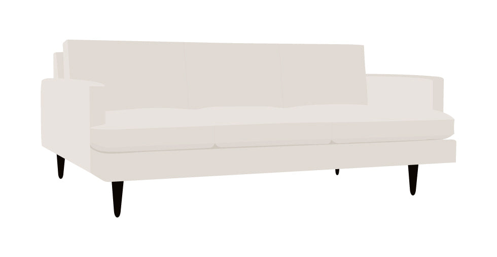 Preston 95" Grand Sofa Slipcover - Performance Weave Cream