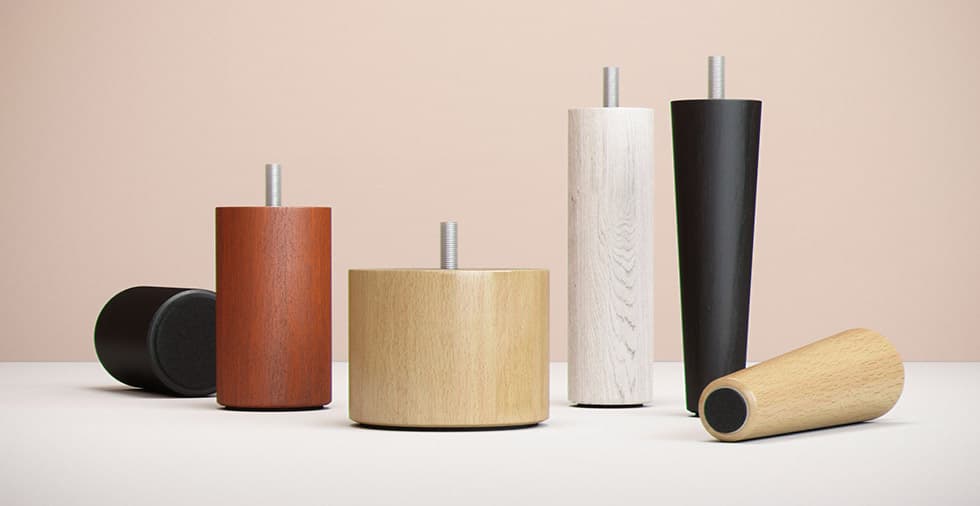 Cooper Wooden Sofa Leg