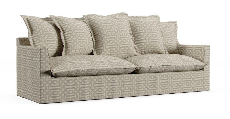 Sunbrella® Fretwork Pewter