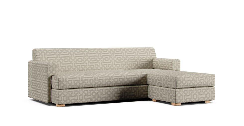 Sunbrella® Fretwork Pewter