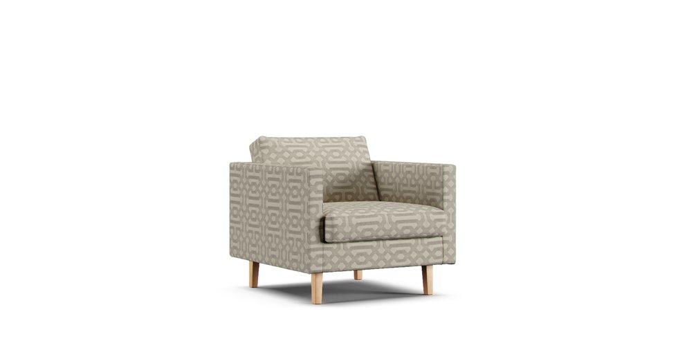 Sunbrella® Fretwork Pewter