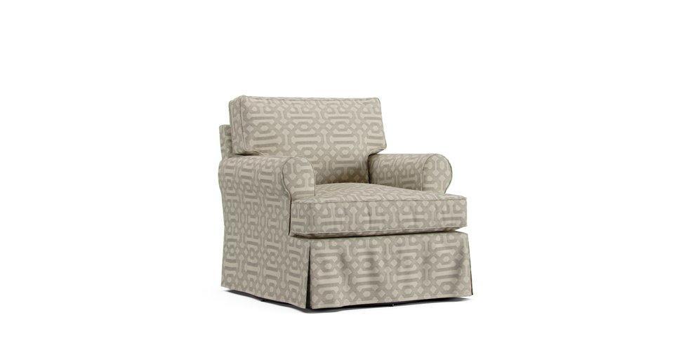 Sunbrella® Fretwork Pewter