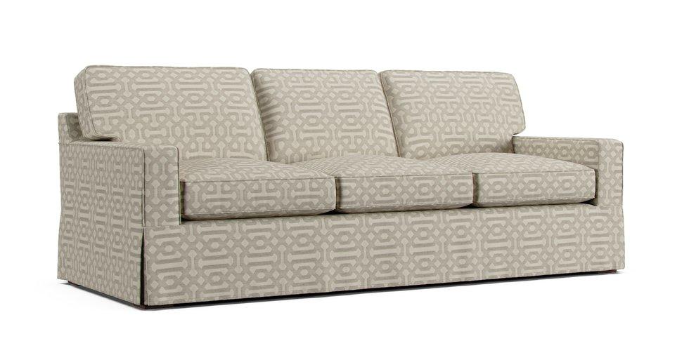 Sunbrella® Fretwork Pewter