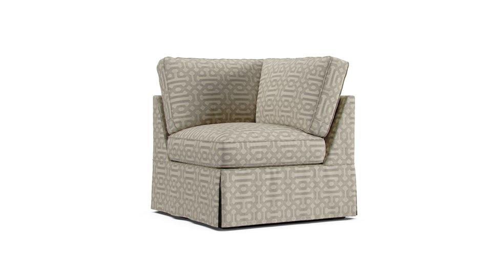 Sunbrella® Fretwork Pewter