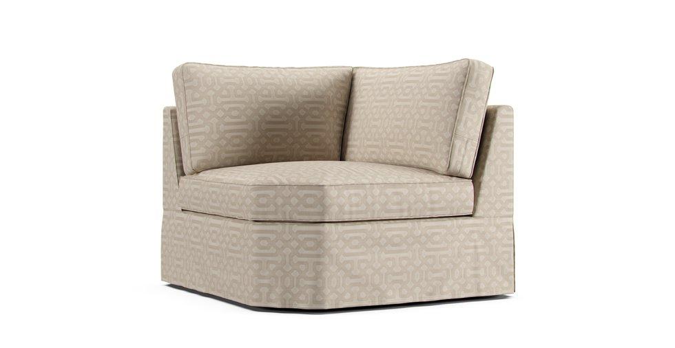 Sunbrella® Fretwork Flax