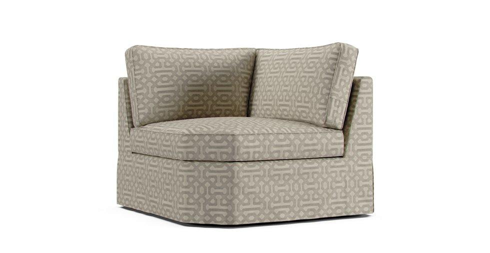 Sunbrella® Fretwork Pewter