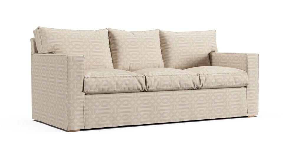 Sunbrella® Fretwork Flax