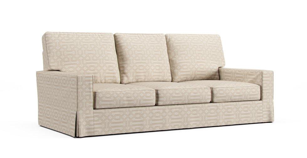 Sunbrella® Fretwork Flax