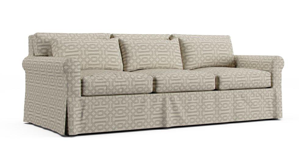 Sunbrella® Fretwork Pewter