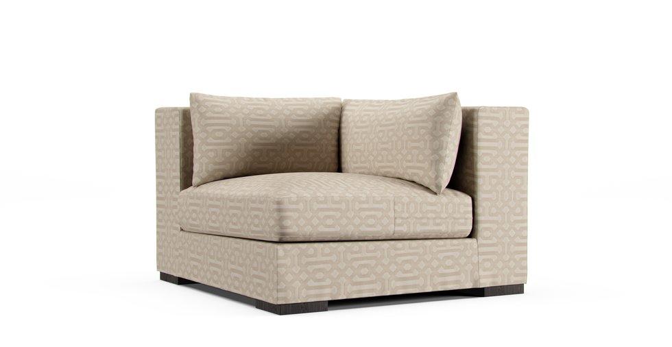 Sunbrella® Fretwork Flax