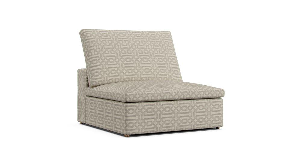 Sunbrella® Fretwork Pewter