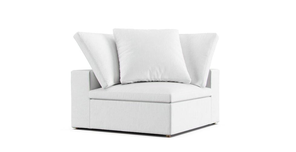 Corner chair deals slipcover