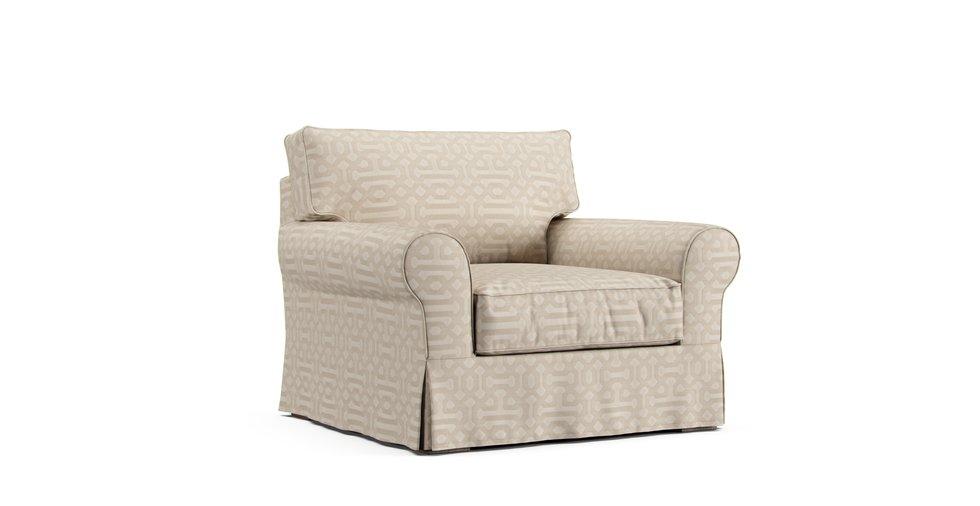 Sunbrella® Fretwork Flax