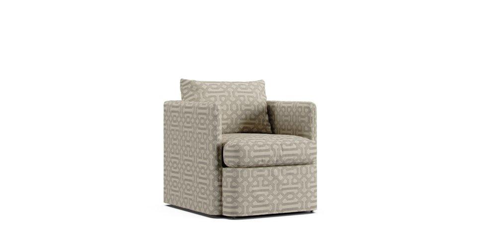 Sunbrella® Fretwork Pewter